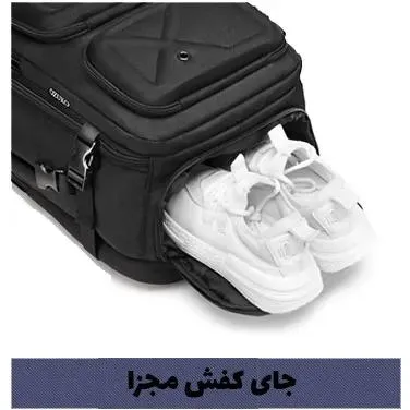 کیف کوله پشتی مسافرتی اورجینال اوزوکو OZUKO 9309L - تصویر 14