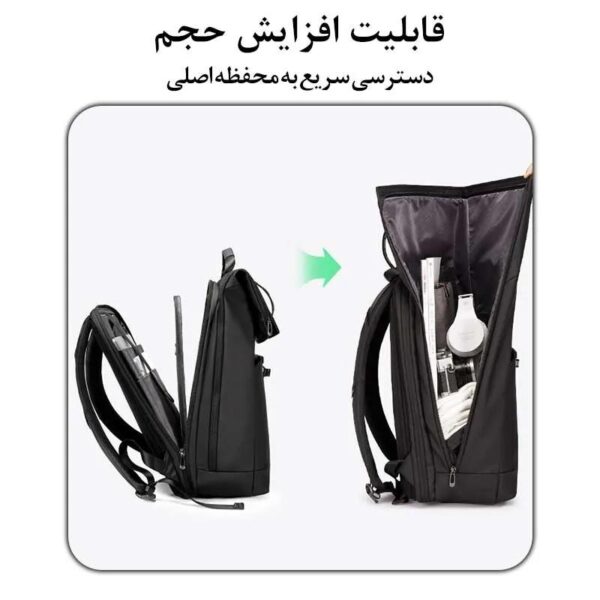 کوله پشتی مسافرتی لپ تاپ 15.6 اینچ بنج 2888
