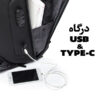 کیف و کوله پشتی لپ تاپ 15.6 اینچ بنج 7216 پلاس