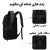 کیف کوله پشتی ضد سرقت لپ تاپ اورجینال بنج BANGE 7225 - تصویر 14