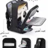 کیف مسافرتی کوله پشتی لپ تاپ 17اینچ بنج 1800 کیف مسافرتی کوله پشتی لپ تاپ 17اینچ اورجینال بنج BANGE 1800 - تصویر 14