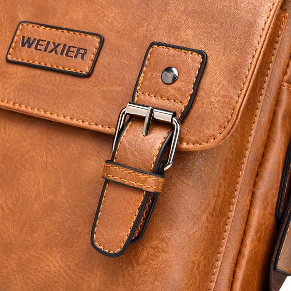 کیف دوشی مردانه چرم ویسیر D509