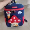 کیف کوله پشتی بچه گانه طرح قارچ اولنگ 6164