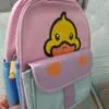 کیف مدرسه کوله پشتی جوجه اردک اورجینال اولنگ OLANG 6103 - تصویر 5