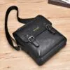 کیف دوشی مردانه چرم ویسیر D509 کیف دوشی مردانه چرم اورجینال ویسیر WEIXIER D509 - تصویر 31
