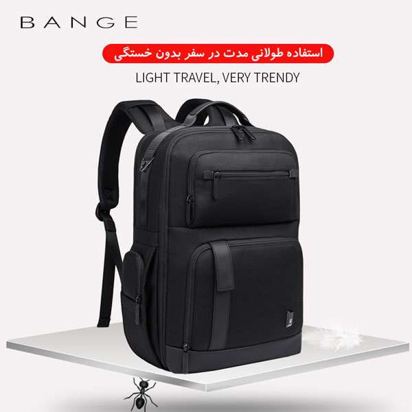 کیف بنج مسافرتی کوله پشتی لپ تاپ 15.6 G61 مشکی