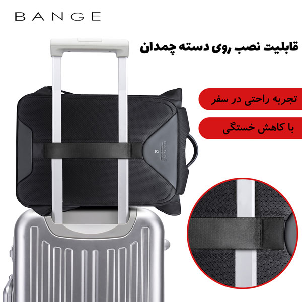 کیف بنج مسافرتی کوله پشتی لپ تاپ 15.6 G61 مشکی