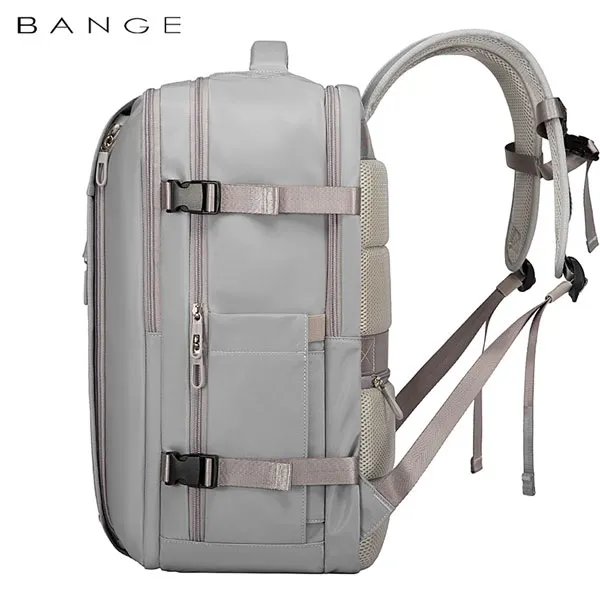 کیف مسافرتی کوله پشتی لپ تاپ 15.6 اینچی اورجینال بنج BANGE 1801 - تصویر 18