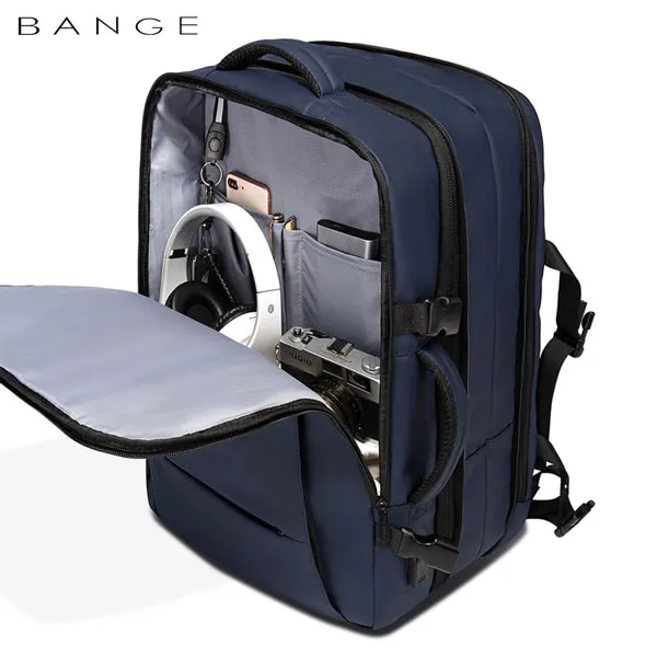 کیف مسافرتی 45L کوله پشتی لپ تاپ 17 اینچی بنج 1908D کیف مسافرتی 45L کوله پشتی لپ تاپ 17 اینچی اورجینال بنج BANGE 1908D - تصویر 42