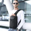 کیف کراس بادی قفل ضد سرقت دار اورجینال بنج BANGE 7082 - تصویر 23