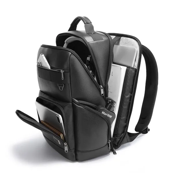 کیف و کوله پشتی چرم اورجینال بنج BANGE 6627 - تصویر 16