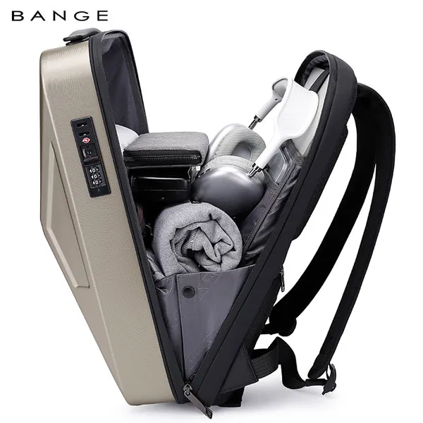 کیف و کوله پشتی لپ تاپ ضد سرقت اورجینال بنج BANGE 3005 - تصویر 24