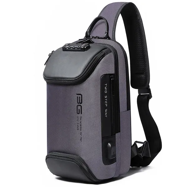 کیف کراس بادی قفل ضد سرقت دار اورجینال بنج BANGE 7082 - تصویر 31