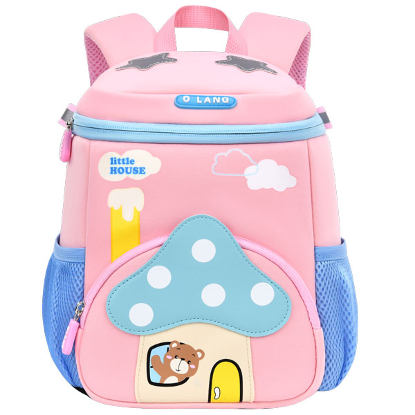 کیف کوله پشتی بچه گانه طرح قارچ اولنگ 6164