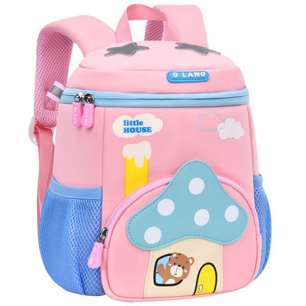 کیف کوله پشتی بچه گانه طرح قارچ اولنگ 6164