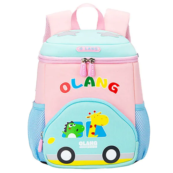 کیف کوله پشتی بچه گانه زرافه تمساح اورجینال اولنگ OLANG 6115 - تصویر 4