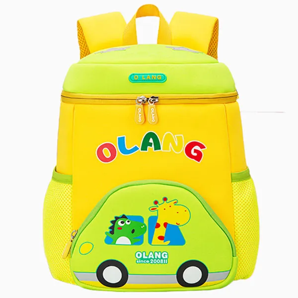 کیف کوله پشتی بچه گانه زرافه تمساح اورجینال اولنگ OLANG 6115 - تصویر 3