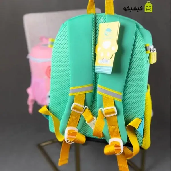 کیف بچه گانه کوله پشتی ماشین پلیس اورجینال اولنگ OLANG 6105 - تصویر 7