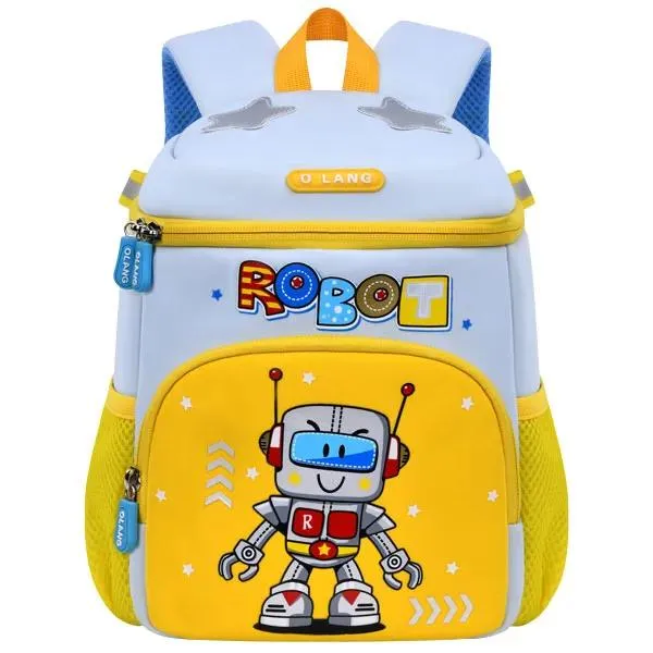 کیف کوله پشتی بچگانه ربات اورجینال اولنگ OLANG 6184 - تصویر 6