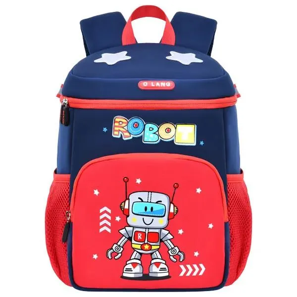 کیف کوله پشتی بچگانه ربات اورجینال اولنگ OLANG 6184 - تصویر 3