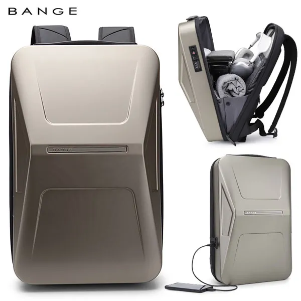کیف و کوله پشتی لپ تاپ ضد سرقت اورجینال بنج BANGE 3005 - تصویر 26