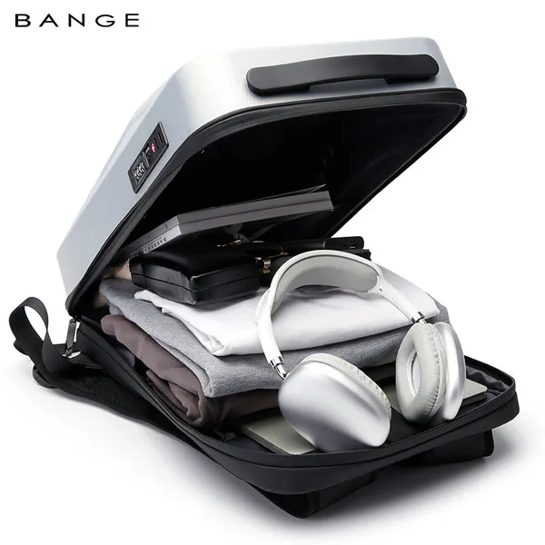 کیف و کوله پشتی لپ تاپ ضد سرقت اورجینال بنج BANGE 3005 - تصویر 25