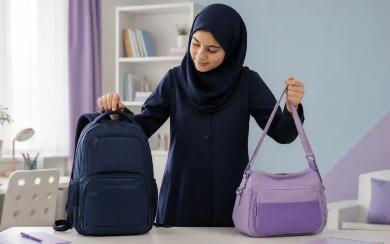 انتخاب کیف مدرسه دخترانه برای دبیرستان