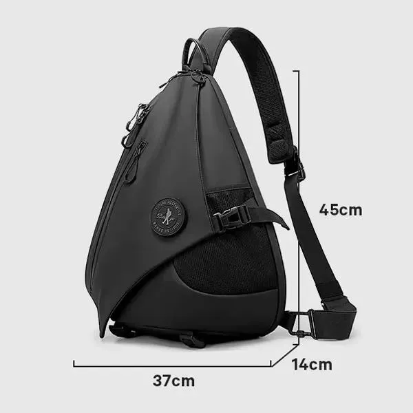کیف و کوله تک بند بنج FW-232 مشکی - تصویر 8
