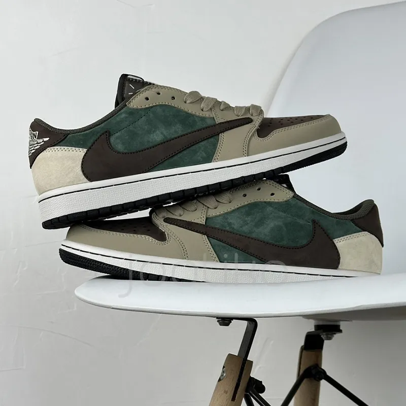 ایر جردن وان لو Travis Scott x Air Jordan 1 Low OG ایر جردن وان لو Travis Scott x Air Jordan 1 Low OG - تصویر 3