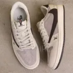 ایر جردن وان لویی ویتون Travis Scott x Nike Air Jordan 1 Low Louis Vuitton