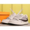 ایر جردن وان لویی ویتون Travis Scott x Nike Air Jordan 1 Low Louis Vuitton - تصویر 6