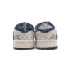 ایر جردن وان لویی ویتون LV Nike Jordan 1 Low x Travis Scott Fragment Denim Navy ایر جردن وان لویی ویتون LV Nike Jordan 1 Low x Travis Scott Fragment Denim Navy - تصویر 3