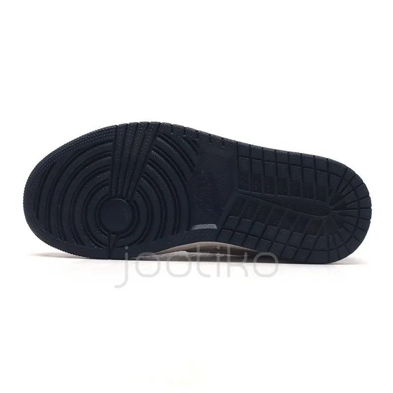 ایر جردن وان لویی ویتون LV Nike Jordan 1 Low x Travis Scott Fragment Denim Navy - تصویر 5