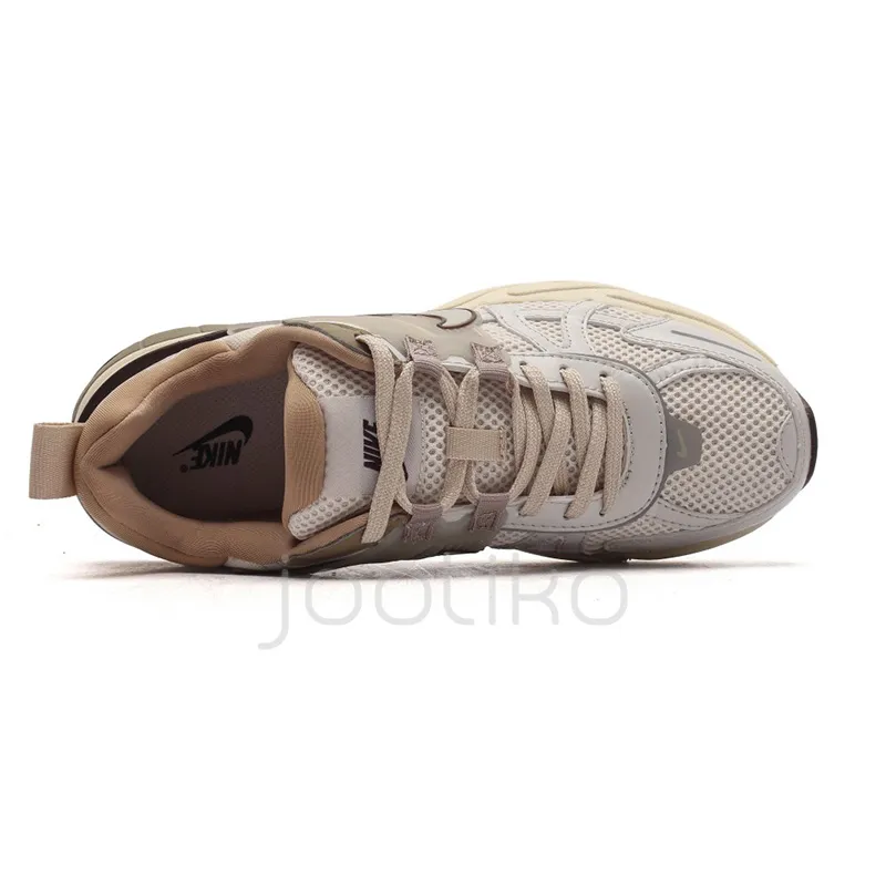 نایک وی تو کی ران Nike V2K Run Light Orewood Brown کرم قهوه ای - تصویر 7