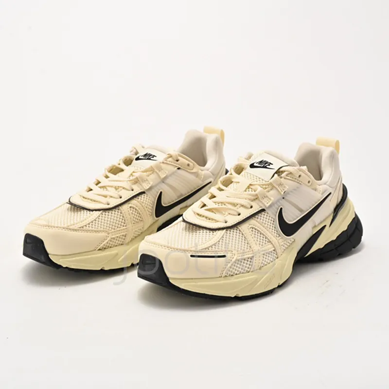 نایک وی تو کی ران Nike V2K Run Light Beige Black - تصویر 6
