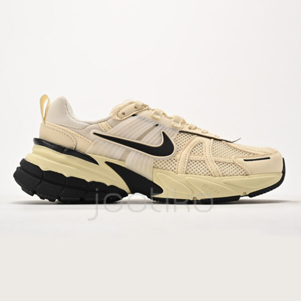 نایک وی تو کی ران Nike V2K Run Light Beige Black نایک وی تو کی ران Nike V2K Run Light Beige Black