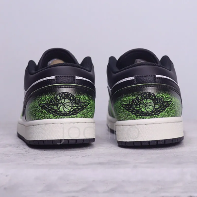 نایک ایر جردن وان لو Jordan 1 Low Wear Away Electric Green - تصویر 3