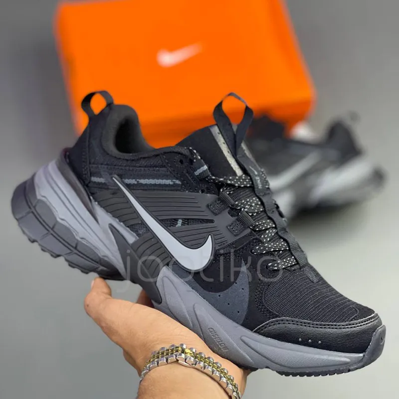 نایک وی تو کی ران Nike V2K Run مشکی طوسی - تصویر 5