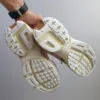 نایک وی تو کی ران Nike V2K Run سفید صورتی فیروزه ای نایک وی تو کی ران Nike V2K Run سفید صورتی فیروزه ای - تصویر 2