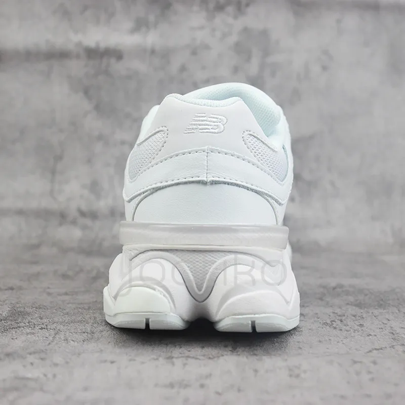 کفش نیوبالانس New Balance 9060 Triple White سفید تمام - تصویر 4