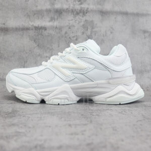 کفش نیوبالانس New Balance 9060 Triple White سفید تمام کفش نیوبالانس New Balance 9060 Triple White سفید تمام