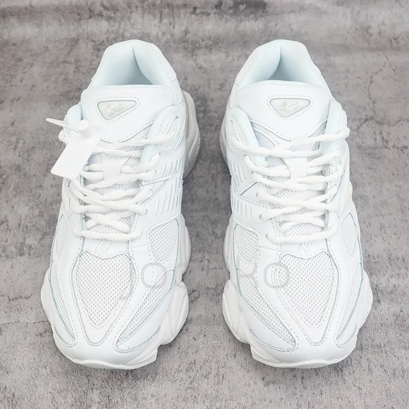 کفش نیوبالانس New Balance 9060 Triple White سفید تمام - تصویر 2