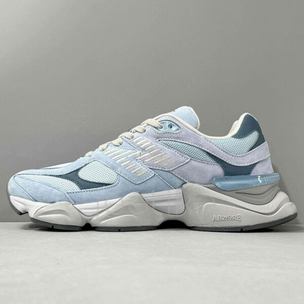 کفش نیوبالانس New Balance 9060 Chrome Blue آبی کروم کفش نیوبالانس New Balance 9060 Chrome Blue آبی کروم