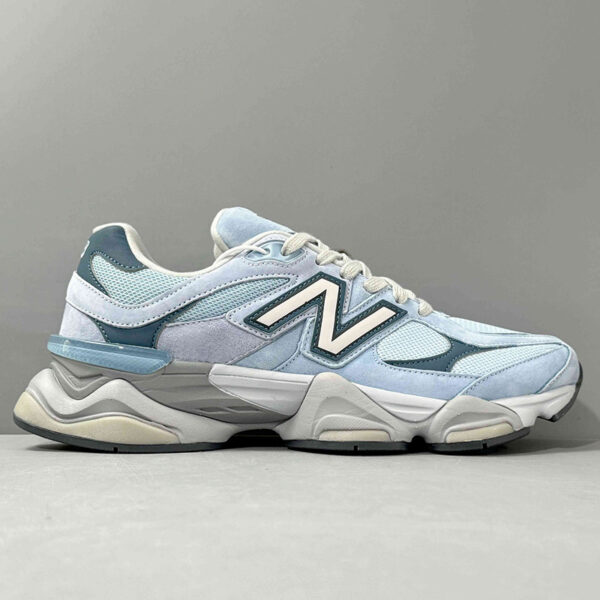 کفش نیوبالانس New Balance 9060 Chrome Blue آبی کروم کفش نیوبالانس New Balance 9060 Chrome Blue آبی کروم