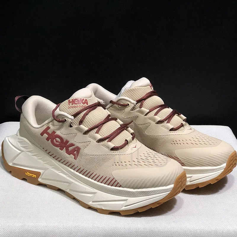 هوکا اسکای لاین فلوت ایکس Hoka Skyline Float X Shifting Sand Eggnog - تصویر 7