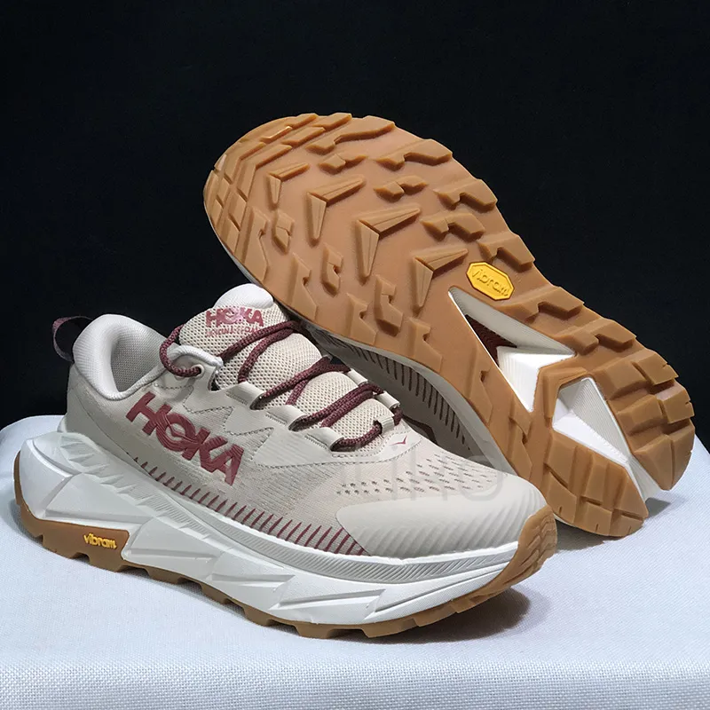 هوکا اسکای لاین فلوت ایکس Hoka Skyline Float X Shifting Sand Eggnog - تصویر 8