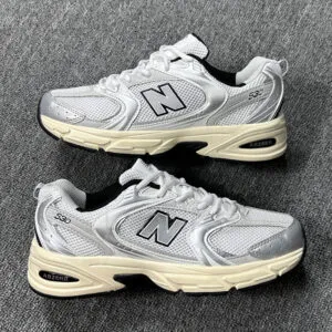 کفش نیوبالانس New Balance 530 Silver Cream کرم نقره ای کفش نیوبالانس New Balance 530 Silver Cream کرم نقره ای