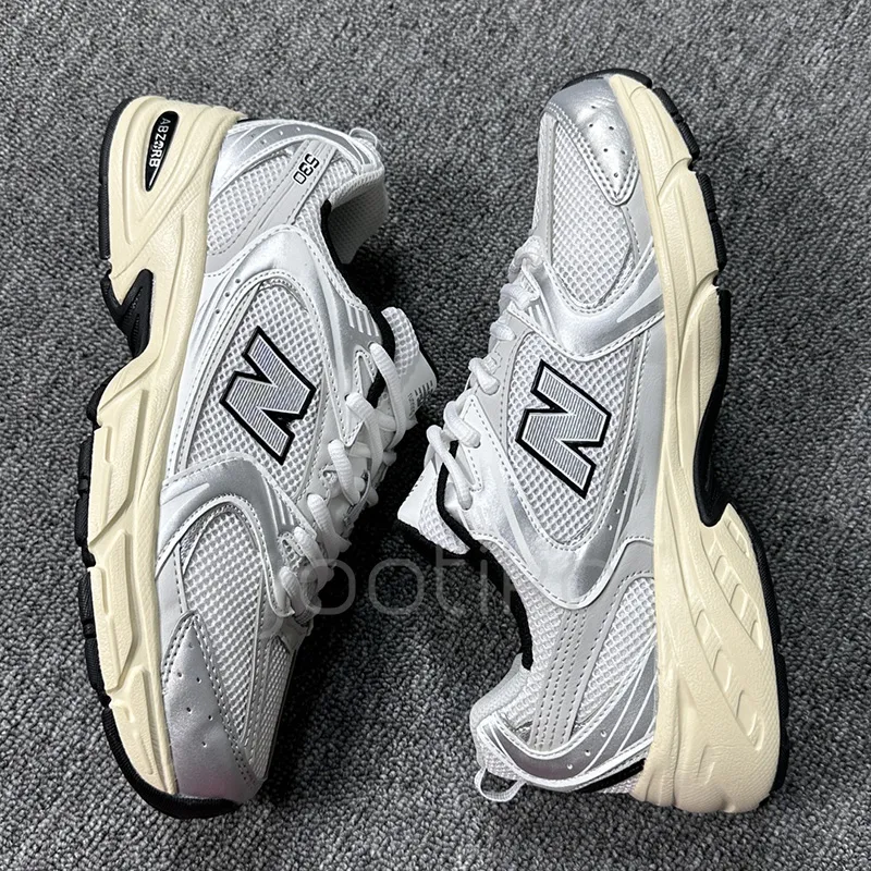 کفش نیوبالانس New Balance 530 Silver Cream کرم نقره ای - تصویر 3