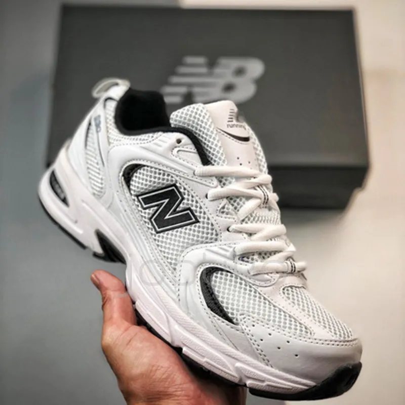 کفش نیوبالانس New Balance 530 White Black Details سفید مشکی - تصویر 2