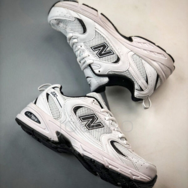 کفش نیوبالانس New Balance 530 White Black Details سفید مشکی کفش نیوبالانس New Balance 530 White Black Details سفید مشکی
